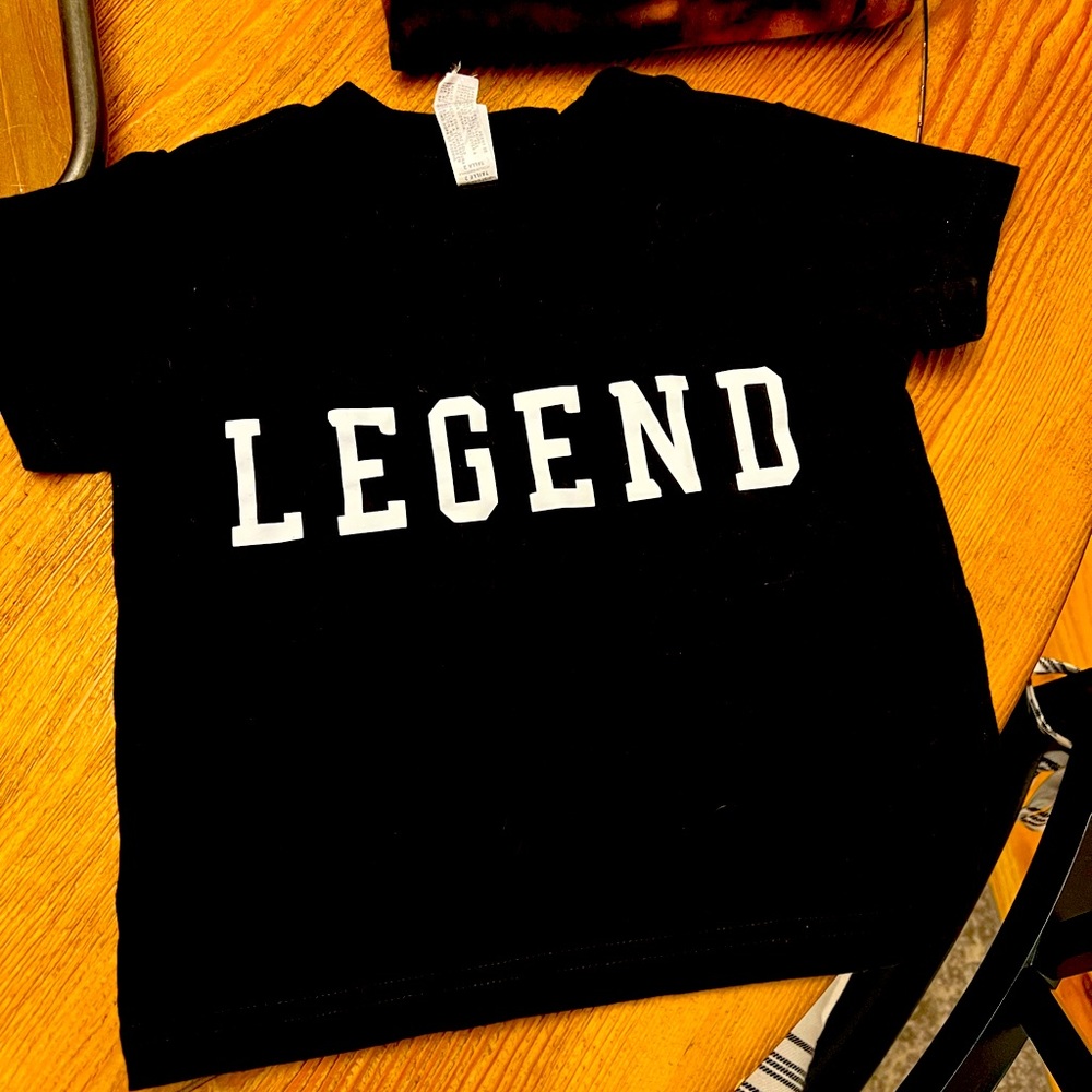 Legend toddler tshirt-ford & Wyatt dupe